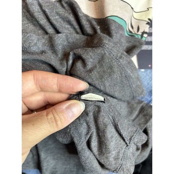 Torrid Tank Top Pullover Wide Strap Heathered Gray Mountain Scene Knit Sz 1 (1X) - Picture 7 of 7